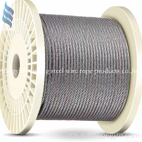 Wire Diamond untuk kuari 6x7+1x19-4.8 4.9mm